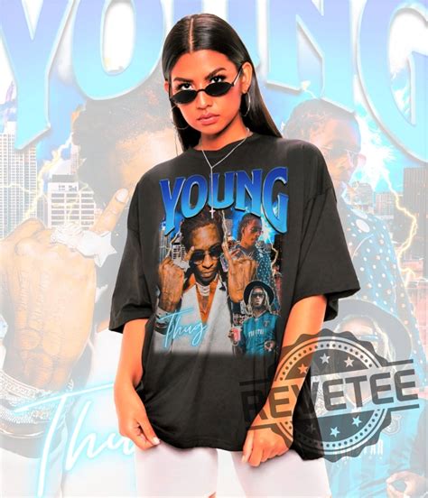 Retro Young Slatt THUG Shirt -Young Thug T-shirt Young Thug Graphic Tee ...