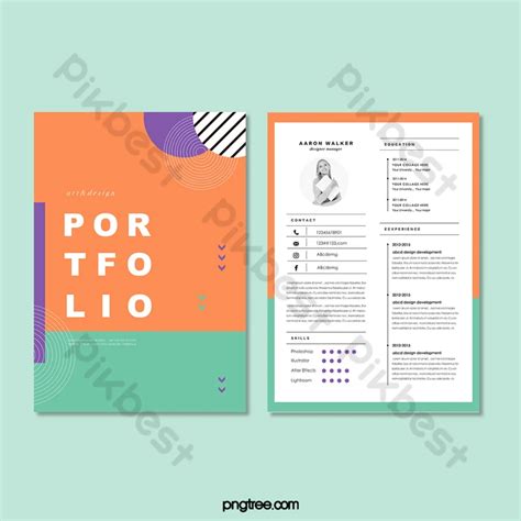 100+ Portfolio Word Templates | Free format & theme documents download - Pikbest