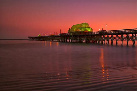 Apache Pier Myrtle Beach Photograph by Mark Steven Houser