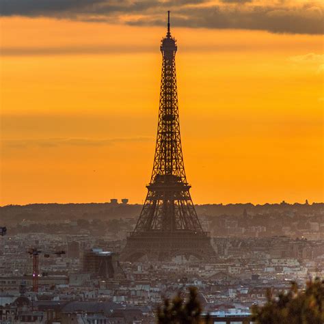 Eiffel Tower, sunset, Paris : r/europe