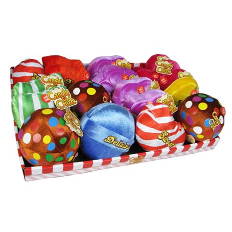 Candy Crush Saga Talking Candy 5-Inch Plush Master Carton