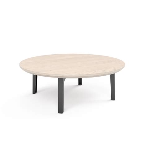 The Floyd Coffee Table | Modern Wood Table with Steel Legs