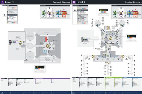 Houston airport terminal B map