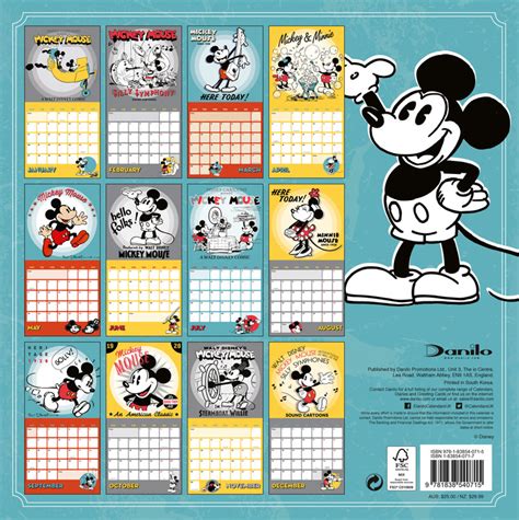 Mickey Mouse Free Printable Disney Calendar 2021 Disney Planning ...