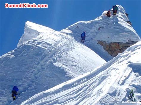 Mt. Manaslu, the eight highest peak of the world which is elevated at the height of 8,163 meter ...