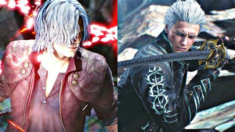 DEVIL MAY CRY 5 - Dante VS Vergil Boss Fight - YouTube