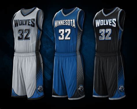 Timberwolves-Jerseys - Joel Jensen Art