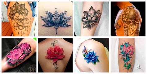 NUEVAS Ideas para Tatuaje flor de loto - Camaleon Tattoo