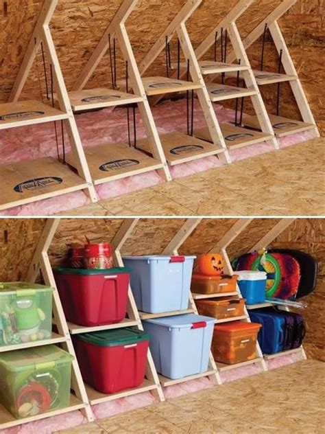 Creative Attic Storage Ideas and Solutions You Should Know • VeryHom