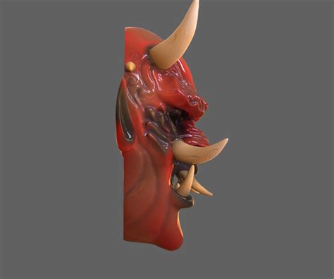 ArtStation - Demon mask | Resources