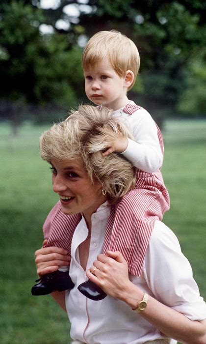 Princess Diana introduces Prince Harry to the world in this video