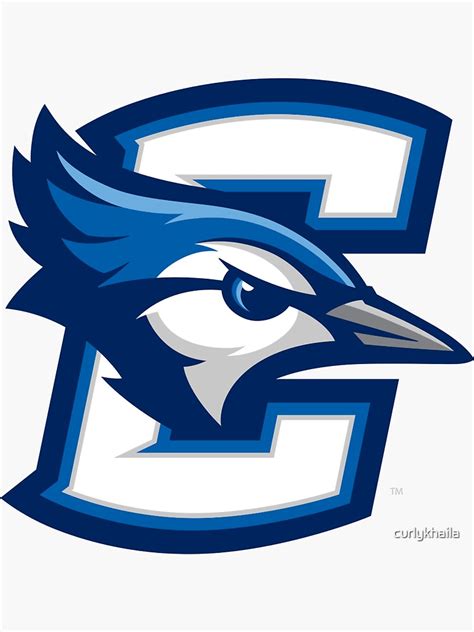 "Creighton Bluejays Logo" Sticker for Sale by curlykhaila | Redbubble