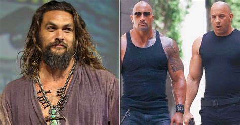 Jason Momoa To Replace Dwayne Johnson After He Rejects To Work With Vin ...