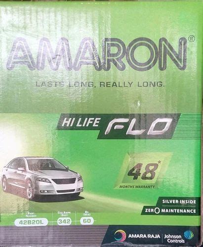 Amaron Car Battery at Rs 3600 | Amaron Flo Car Battery in Greater Noida | ID: 11396691297