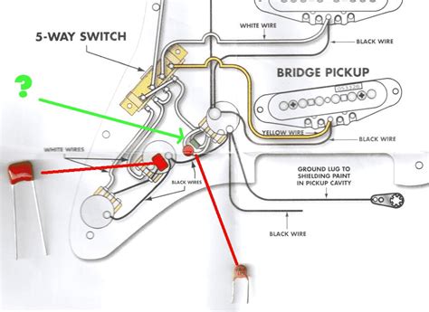 Wiring Diagram For Fender Vintage Noiseless Pickups - Wiring Diagram