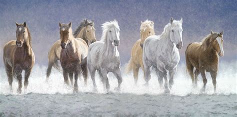 Cool Seven Horses Painting Hd Wallpaper Ideas Llewell - vrogue.co