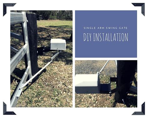 Single Arm Swing Gate DIY Installation | Perfect for Australian Properties