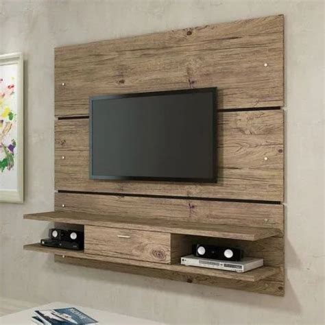 Wooden Wall Mounted TV Wall Unit at Rs 2000/square feet in Mumbai | ID ...