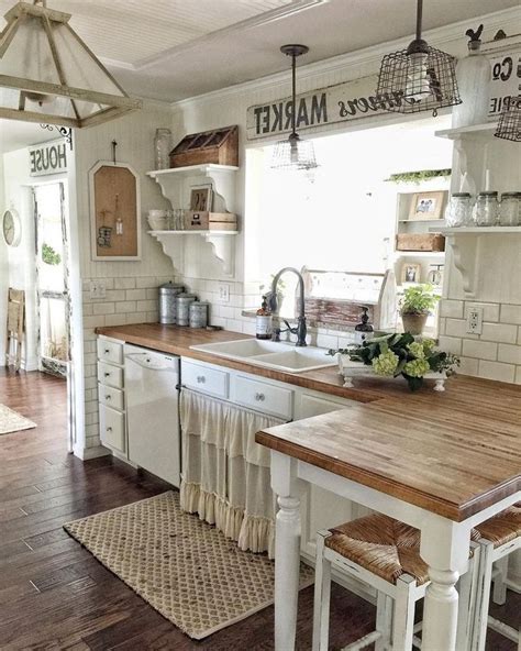 10+ Awesome Farmhouse Kitchen Ideas on a Budget for 2018 | Cocinas casa ...