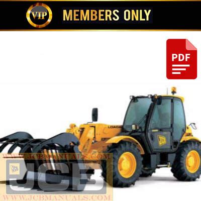 JCB Load Control Supplement Service Repair Manual