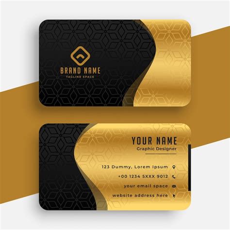 Details 100 gold business card background - Abzlocal.mx