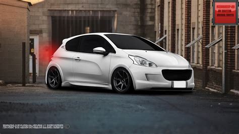 Peugeot 208 GTi Virtual Tuning cs6 - YouTube