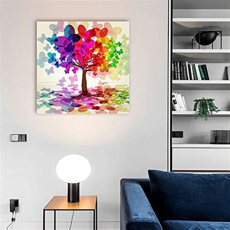 Abstract Tree Canvas Wall Art - Two... - Canvas Art