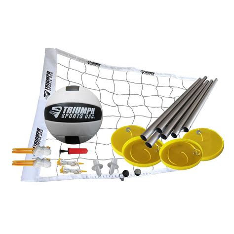 Triumph Sports USA Beach Volleyball Set-35-7136 - The Home Depot