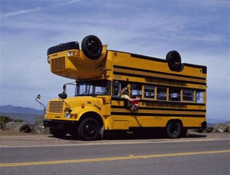 Double decker school bus - mcgulu