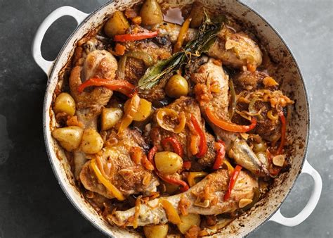 Michel Roux Jr's Basque-style chicken recipe