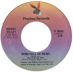 Mickey Gilley - Room Full Of Roses (1974, Terre Haute Pressing, Vinyl ...