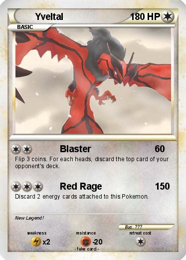 Pokémon Yveltal 137 137 - Blaster - My Pokemon Card