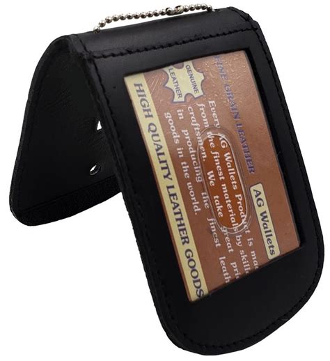 Police Wallet With Badge Holder