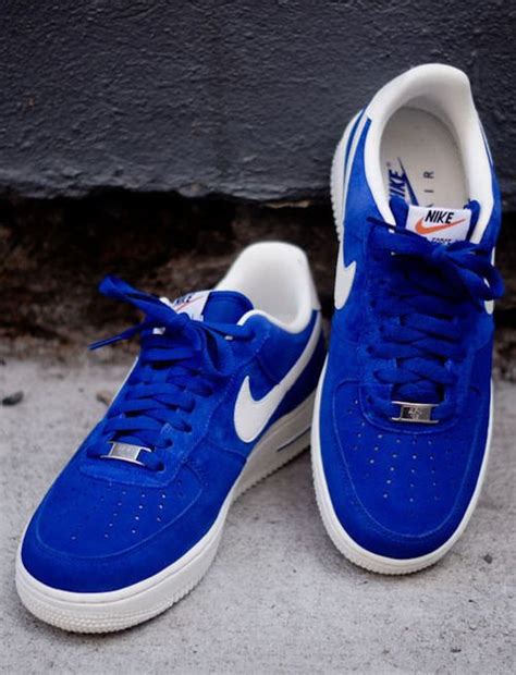 Nike Air Force 1-Suede-Royal Blue. Air Force Sneakers, Nike Air Force Sneaker, Sneakers Nike ...