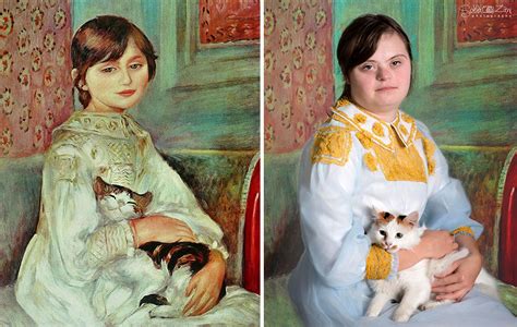 18 kids with Down Syndrome recreate famous paintings proving everyone ...