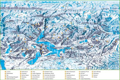 Printable Tourist Map Of Lucerne | Printable Maps