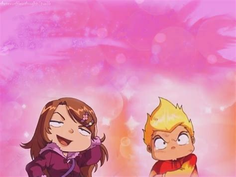 Chibi Martin & Diana wall - Martin Mystery Wallpaper (32274856) - Fanpop