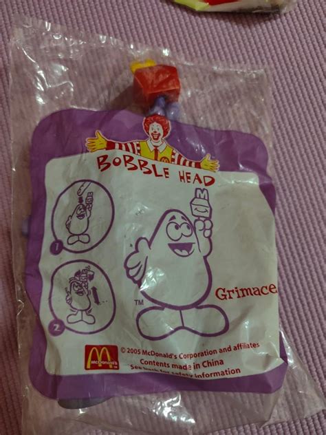 McDonald's Grimace, Hobbies & Toys, Toys & Games on Carousell