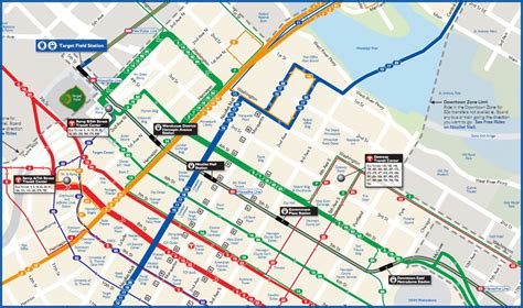 Minneapolis Skyway Map Printable - Printable Maps