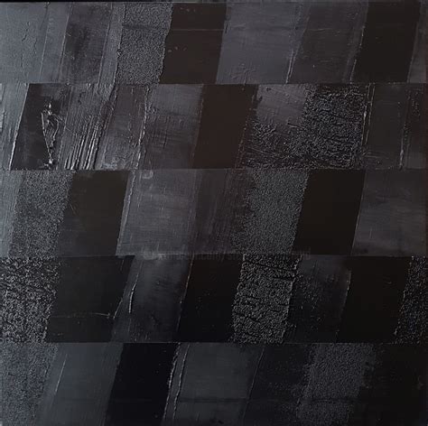 Monochrome Noir 23 Peinture par Stéphanie Menard (France) | Monochrome, Peinture moderne, Peinture