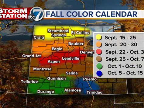 Where to go, and when, for fall colors in Colorado - Denver7 ...