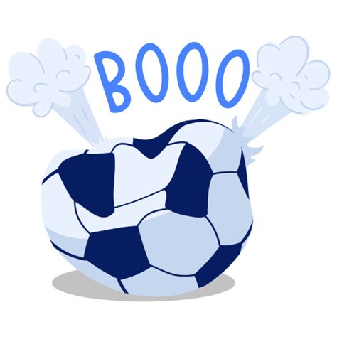 Deflated football Stickers - Free sports Stickers