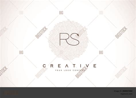 Rs R S Logo Design Vector & Photo (Free Trial) | Bigstock