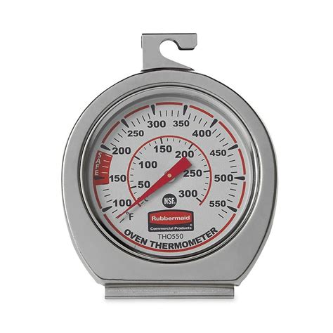 Rubbermaid Commercial Stainless Steel Oven Monitoring Thermometer ...