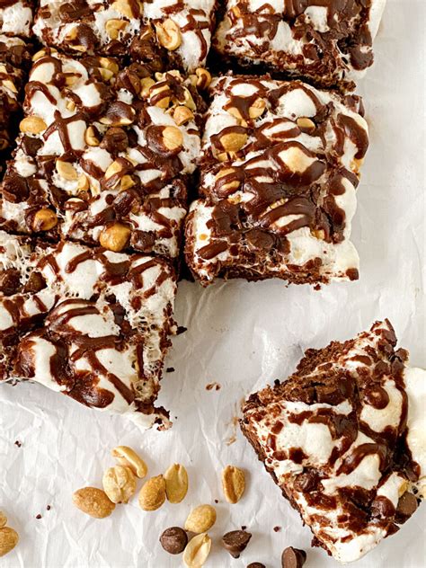 Rocky Road Brownies - Southern Kissed