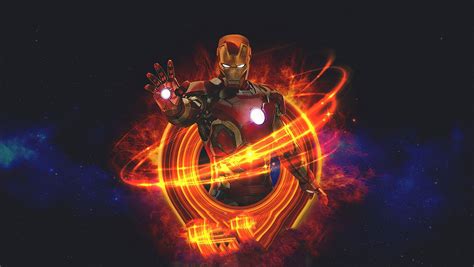 1360x768 Resolution Marvel Iron Man Art Desktop Laptop HD Wallpaper ...