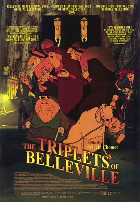 The Triplets of Belleville Movie Posters From Movie Poster Shop