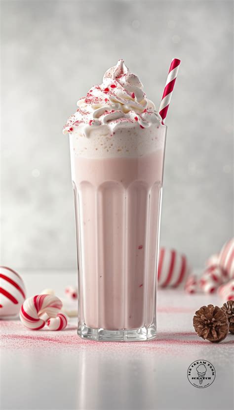 Easy Peppermint Milkshake Two Ways - Ice Cream From Scratch