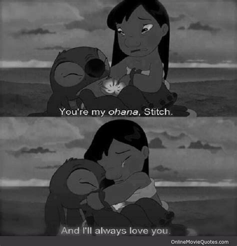 Lilo And Stitch *Cries* | Stitch de disney, Citas de películas de ...