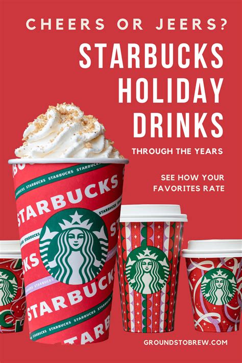 Every Starbucks Holiday Drink Rated, Cheers or Jeers » Grounds to Brew